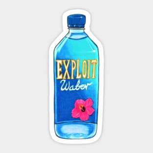 Exploit Water Sticker